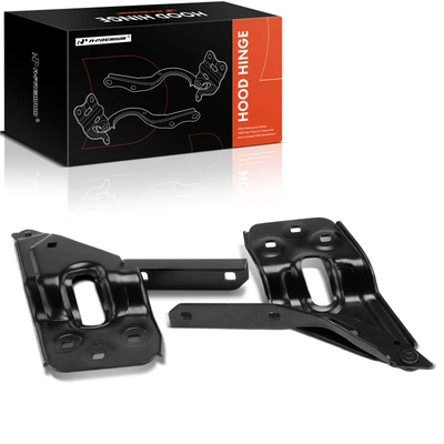 2 Pcs Driver & Passenger Hood Hinge