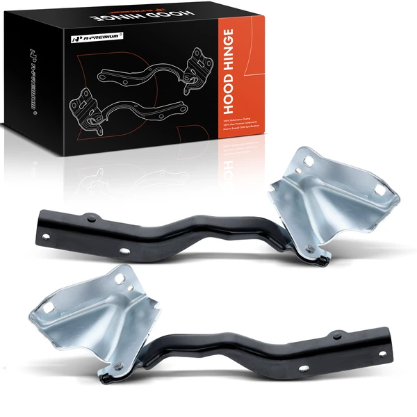 2 Pcs Driver & Passenger Hood Hinge for Nissan TITAN 2017-2023 V8 5.6L GAS