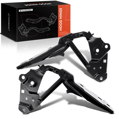 2 Pcs Driver & Passenger Hood Hinge