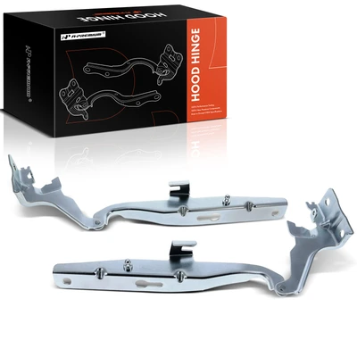 2 Pcs Driver & Passenger Hood Hinge