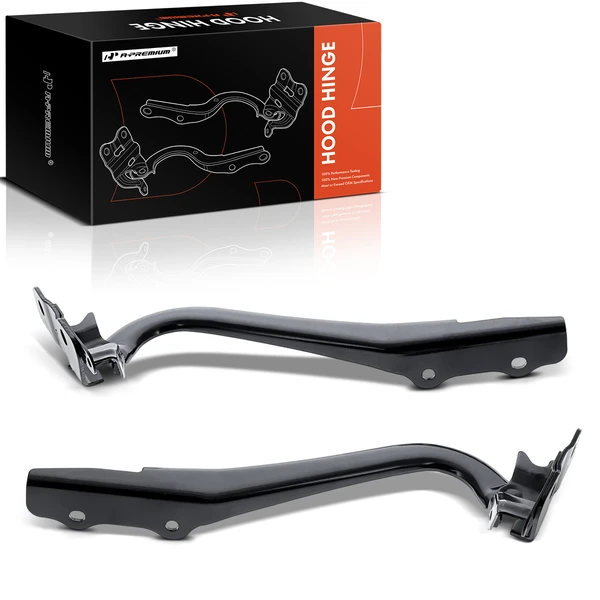 2 Pcs Driver & Passenger Hood Hinge for 2017-2023 Subaru Impreza