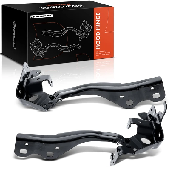 2 Pcs Driver & Passenger Hood Hinge for 2021-2023 Ford Bronco