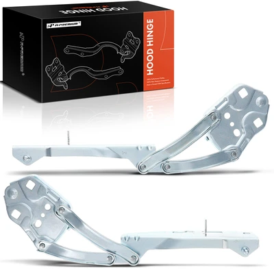 2 Pcs Driver & Passenger Hood Hinge