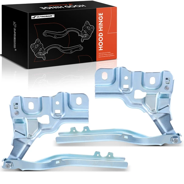 2 Pcs Hood Hinge for Audi Q3 2019-2023 L4 2.0L GAS DOHC Turbocharged