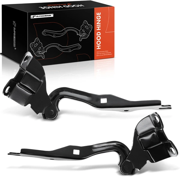 2 Pcs Driver & Passenger Hood Hinge for Mazda 6 2009-2013 2.5L 3.7L