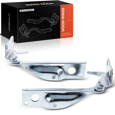 2 Pcs Driver & Passenger Hood Hinge