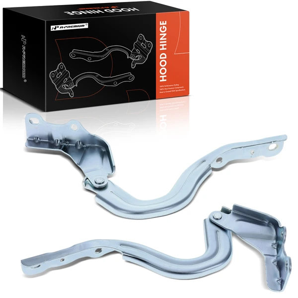 2 Pcs Driver & Passenger Hood Hinge for Kia Forte Forte5 2014-2018 Forte Koup 2014-2016