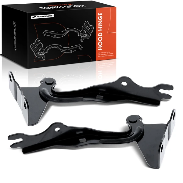 2 Pcs Driver & Passenger Hood Hinge for 2007-2015 Mazda CX-9