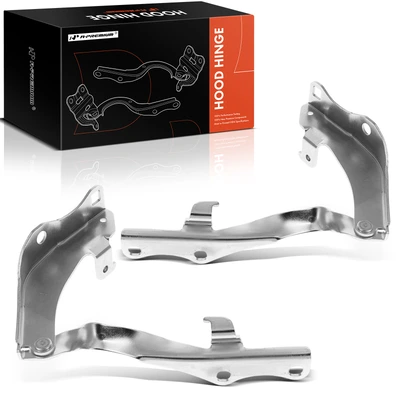 2 Pcs Driver & Passenger Hood Hinge