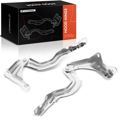 2 Pcs Driver & Passenger Hood Hinge