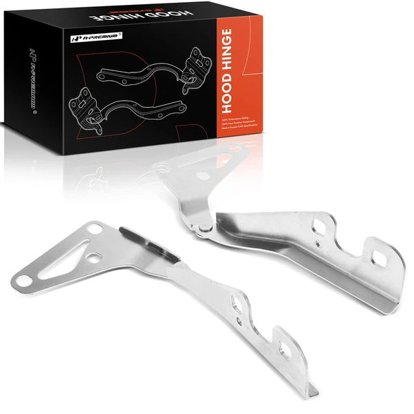 2 Pcs Driver & Passenger Hood Hinge for Saturn Astra 2008-2009 L4 1.8L