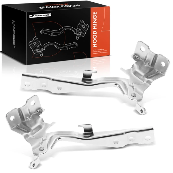 2 Pcs Driver & Passenger Hood Hinge for Kia Sorento 2014-2015 L4 2.4L V6 3.3L