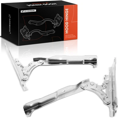 2 Pcs Driver & Passenger Hood Hinge