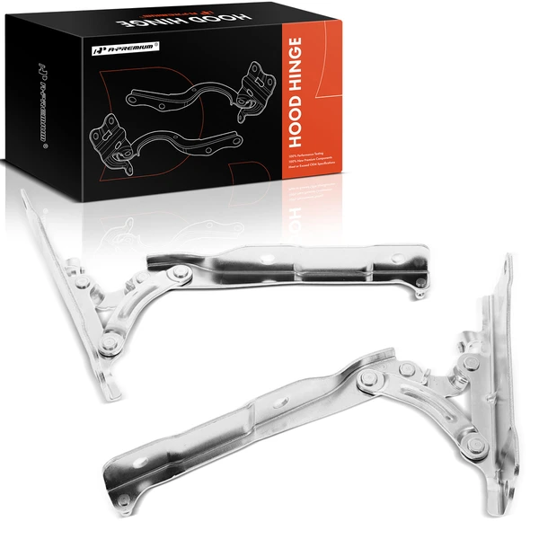 2 Pcs Driver & Passenger Hood Hinge for Kia Optima 2016-2020