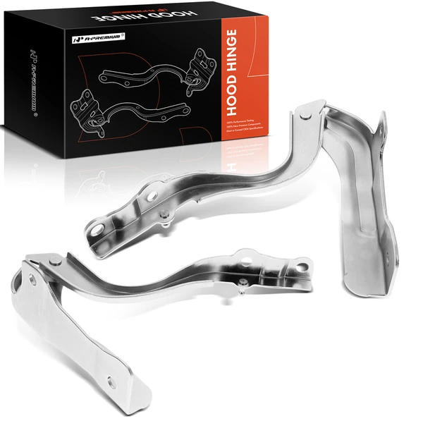 2 Pcs Driver & Passenger Hood Hinge for Hyundai Santa Fe Sport 2017-2018 2.0L 2.4L