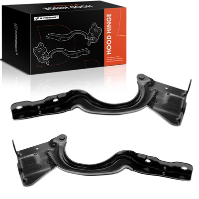2 Pcs Driver & Passenger Hood Hinge