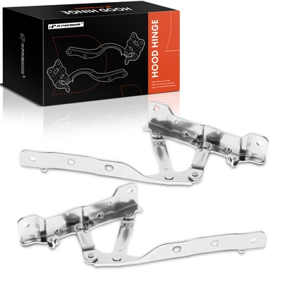 2 Pcs Driver & Passenger Hood Hinge