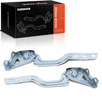 2 Pcs Driver & Passenger Hood Hinge
