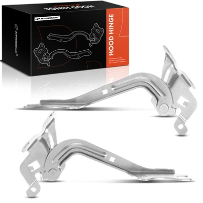 2 Pcs Driver & Passenger Hood Hinge