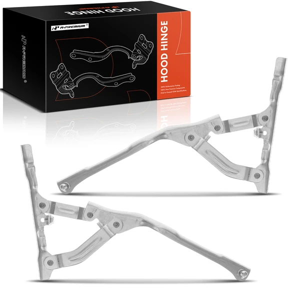 2 Pcs Driver & Passenger Hood Hinge for Kia K5 2021-2024 Sedan