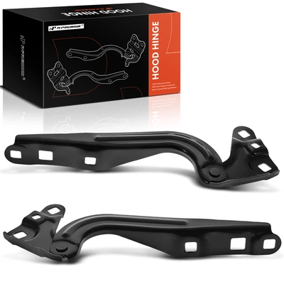 2 Pcs Driver & Passenger Hood Hinge