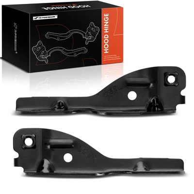 2 Pcs Driver & Passenger Lower Hood Hinge