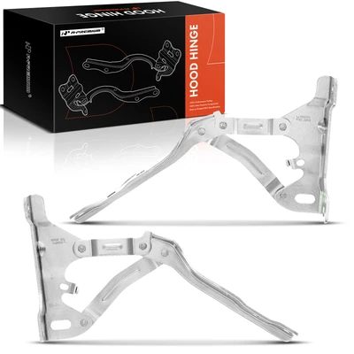 2 Pcs Driver & Passenger Hood Hinge