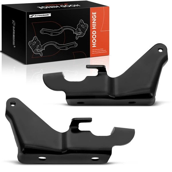 2 Pcs Front Driver & Passenger Hood Hinge for GMC Acadia 2007-2012