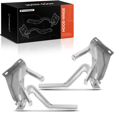 2 Pcs Driver & Passenger Hood Hinge