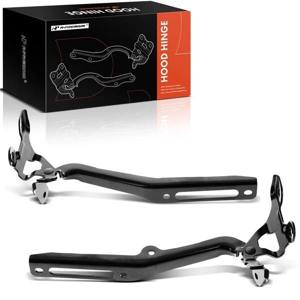 2 Pcs Driver & Passenger Hood Hinge for Acura MDX 2014-2016 Sport Utility