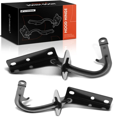 2 Pcs Driver & Passenger Hood Hinge
