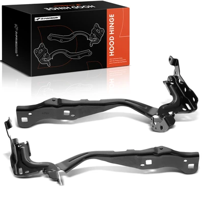 2 Pcs Driver & Passenger Hood Hinge