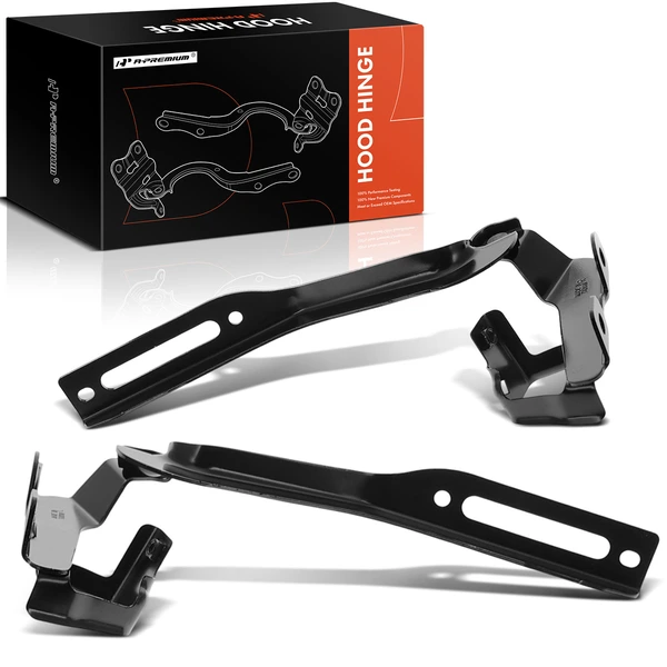 2 Pcs Driver & Passenger Hood Hinge for Acura MDX 2017-2020 Sport Utility