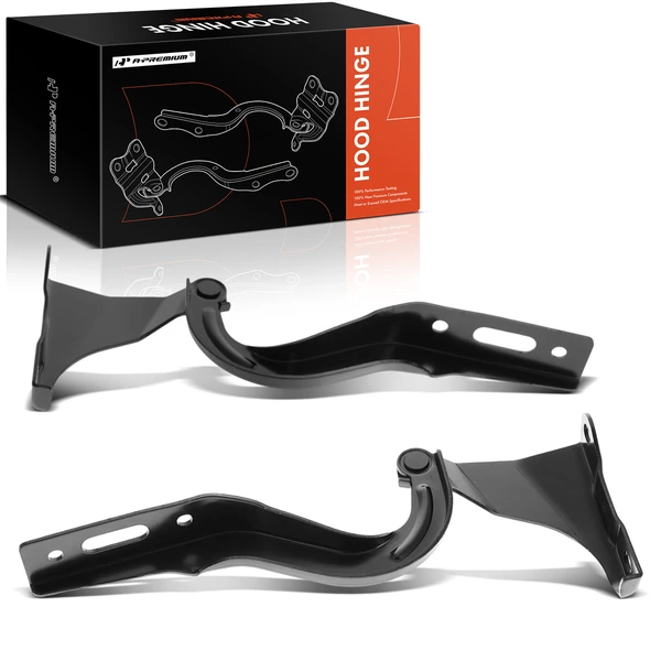 2 Pcs Driver & Passenger Hood Hinge for Honda CR-V 2007-2011 Sport Utility