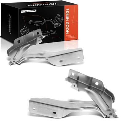 2 Pcs Driver & Passenger Hood Hinge