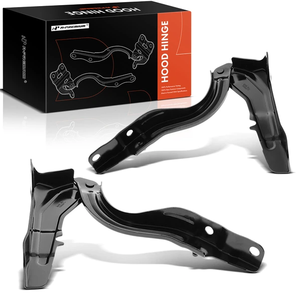 2 Pcs Driver & Passenger Hood Hinge for Hyundai Santa Fe 2021-2023