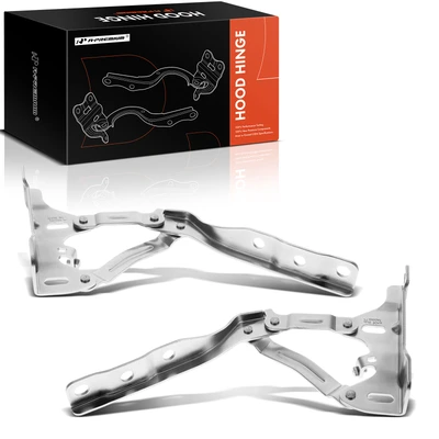 2 Pcs Driver & Passenger Hood Hinge