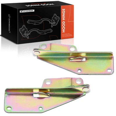 2 Pcs Driver & Passenger Hood Hinge