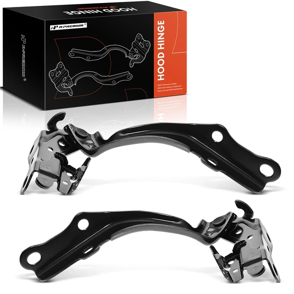 2 Pcs Driver & Passenger Hood Hinge for Toyota Camry 2018-2020 L4 2.5L V6 3.5L