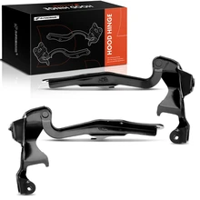 2 Pcs Driver & Passenger Hood Hinge