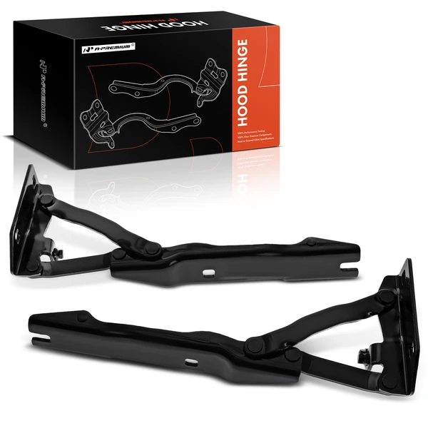 2 Pcs Driver & Passenger Hood Hinge for BMW 525i 528i 530i 535i 528i xDrive 525xi