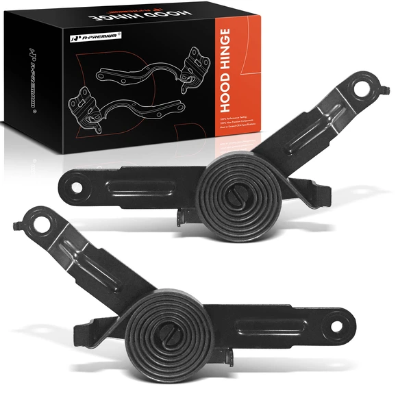 2 Pcs Front Driver & Passenger Hood Hinge for 1999-2006 Chevrolet Silverado 1500