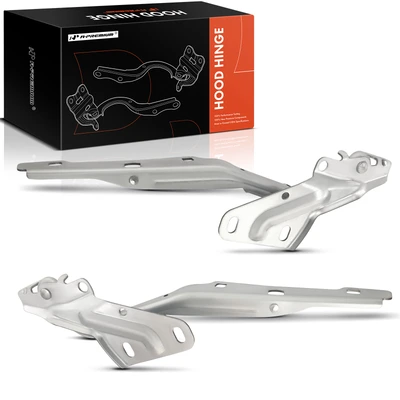 2 Pcs Front Driver & Passenger Hood Hinge