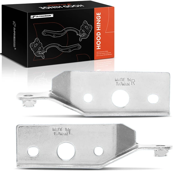 2 Pcs Driver & Passenger Lower Hood Hinge for 1995-2005 Chevrolet Cavalier