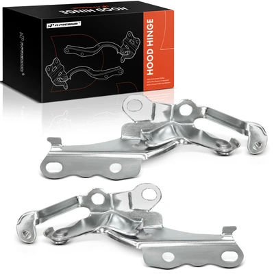 2 Pcs Front Driver & Passenger Hood Hinge