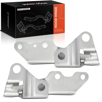 2 Pcs Front Driver & Passenger Hood Hinge