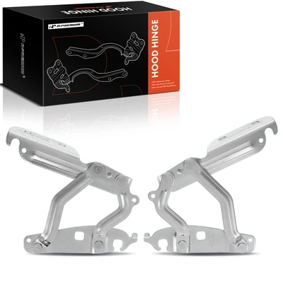 2 Pcs Driver & Passenger Hood Hinge