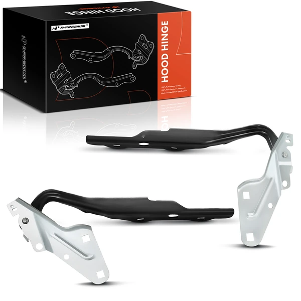 2 Pcs Front Steel Hood Hinge for 2019-2024 Ram 1500