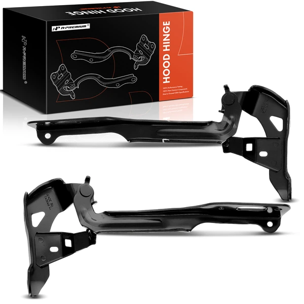 2 Pcs Driver & Passenger Hood Hinge for Honda Civic 2017-2021