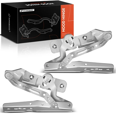 2 Pcs Front Driver & Passenger Hood Hinge